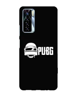 Чохол для TECNO Camon 17 Pro з картинкою «PUBG — класичний лого»