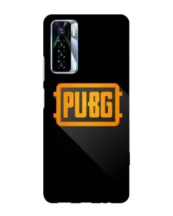 Чохол для TECNO Camon 17 Pro з картинкою «PUBG — рамка лого»