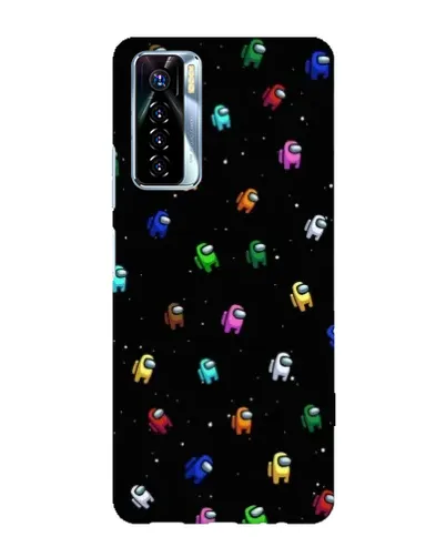 Чехол для TECNO Camon 17 Pro с картинкой «Экипаж Among Us» Чехол для TECNO Camon 17 Pro с картинкой «Экипаж Among Us»