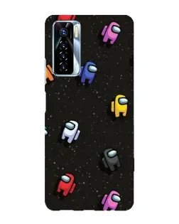 Чехол для TECNO Camon 17 Pro с картинкой «Космический паттерн Among Us» Чехол для TECNO Camon 17 Pro с картинкой «Космический паттерн Among Us»