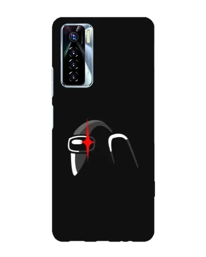 Чехол для TECNO Camon 17 Pro с картинкой «Among Us шлем» Чехол для TECNO Camon 17 Pro с картинкой «Among Us шлем»