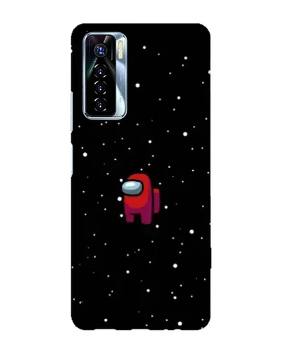 Чехол для TECNO Camon 17 Pro с картинкой «Красный Among Us» Чехол для TECNO Camon 17 Pro с картинкой «Красный Among Us»