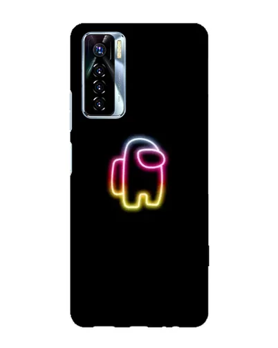 Чехол для TECNO Camon 17 Pro с картинкой «Among Us градиент» Чехол для TECNO Camon 17 Pro с картинкой «Among Us градиент»