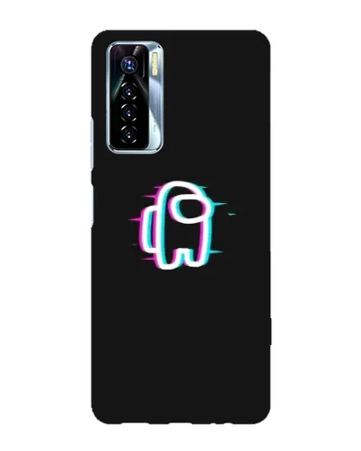 Чехол для TECNO Camon 17 Pro с картинкой «Among Us неон» Чехол для TECNO Camon 17 Pro с картинкой «Among Us неон»