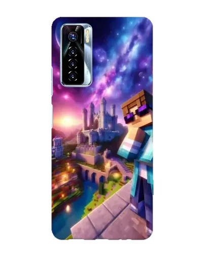 Чохол для TECNO Camon 17 Pro з картинкою «Стів та космос»