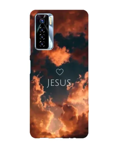 Чохол для TECNO Camon 17 Pro з картинкою «Сяйво Імені Jesus»