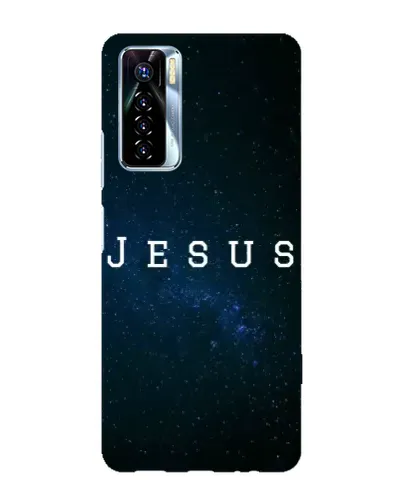 Чохол для TECNO Camon 17 Pro з картинкою «Зоряне небо Jesus»