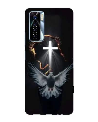 Чохол для TECNO Camon 17 Pro з картинкою «Голуб та Світло»