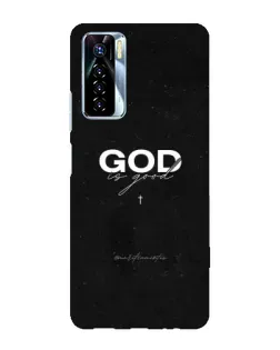 Чохол для TECNO Camon 17 Pro з картинкою «GOD — Бог над усім»