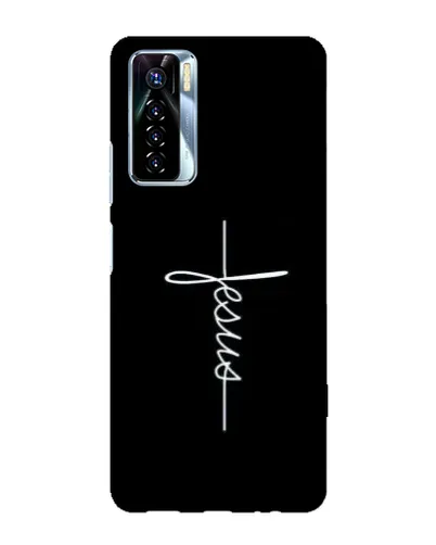 Чохол для TECNO Camon 17 Pro з картинкою «Тонка лінія віри»