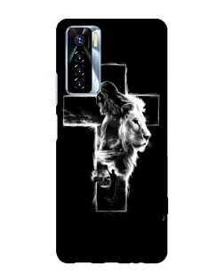 Чехол для TECNO Camon 17 Pro с картинкой «Сияющий крест Jesus» Чехол для TECNO Camon 17 Pro с картинкой «Сияющий крест Jesus»