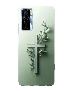 Чехол для TECNO Camon 17 Pro с картинкой «Оливковая ветвь» Чехол для TECNO Camon 17 Pro с картинкой «Оливковая ветвь»