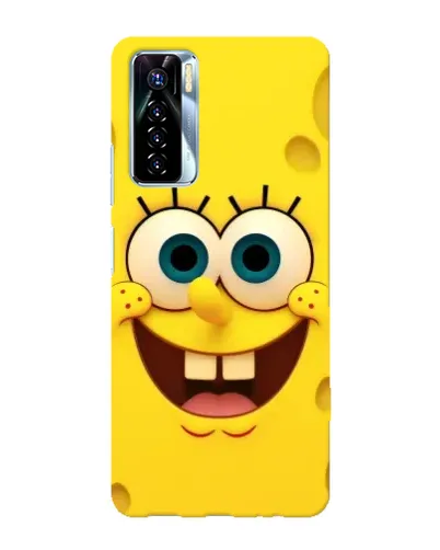 Чохол для TECNO Camon 17 Pro з картинкою «Губка Боб посмішка»