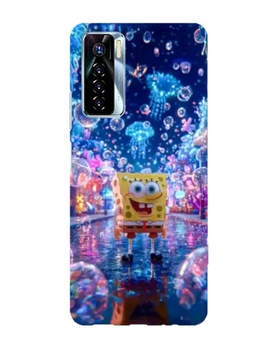 Чохол для TECNO Camon 17 Pro з картинкою «Неоновий океан»