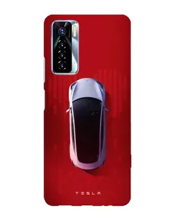 Чехол для TECNO Camon 17 Pro с картинкой «Tesla Top View» Чехол для TECNO Camon 17 Pro с картинкой «Tesla Top View»