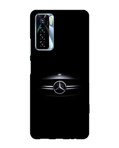 Чехол для TECNO Camon 17 Pro с картинкой «Mercedes — абстрактные линии»