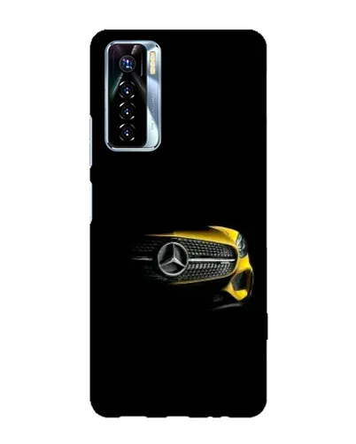Чехол для TECNO Camon 17 Pro с картинкой «Mercedes — ретро стиль»