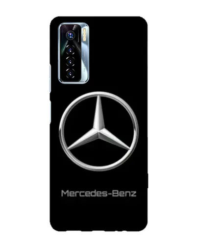 Чехол для TECNO Camon 17 Pro с картинкой «Mercedes Silver Logo»