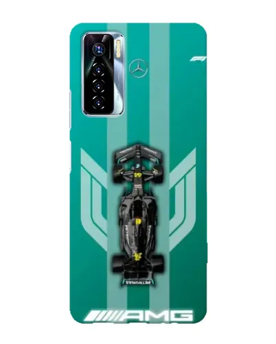 Чехол для TECNO Camon 17 Pro с картинкой «Mercedes AMG Petronas»