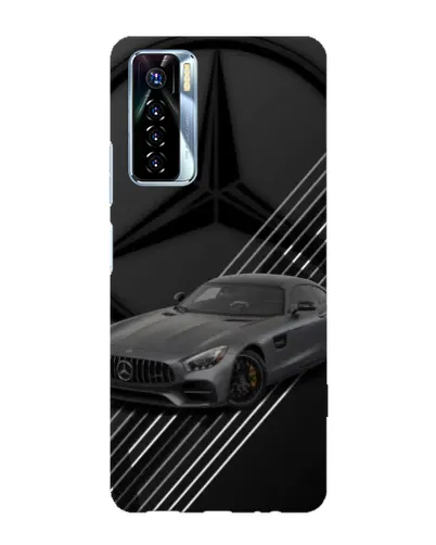 Чехол для TECNO Camon 17 Pro с картинкой «Mercedes AMG — графика»