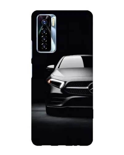 Чехол для TECNO Camon 17 Pro с картинкой «Свет фар Mercedes»