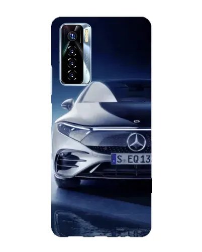 Чехол для TECNO Camon 17 Pro с картинкой «Mercedes EQ — будущее»