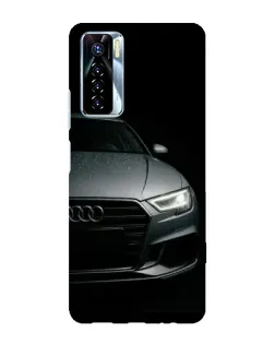 Чехол для TECNO Camon 17 Pro с картинкой «Audi — детализация кузова» Чехол для TECNO Camon 17 Pro с картинкой «Audi — детализация кузова»