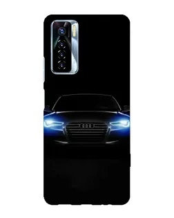 Чехол для TECNO Camon 17 Pro с картинкой «Audi в неоне» Чехол для TECNO Camon 17 Pro с картинкой «Audi в неоне»