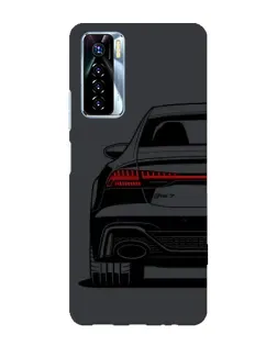 Чехол для TECNO Camon 17 Pro с картинкой «Задняя часть Audi — арт» Чехол для TECNO Camon 17 Pro с картинкой «Задняя часть Audi — арт»