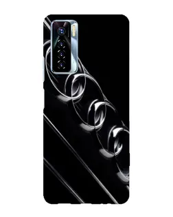 Чехол для TECNO Camon 17 Pro с картинкой «Audi — абстрактные кольца» Чехол для TECNO Camon 17 Pro с картинкой «Audi — абстрактные кольца»