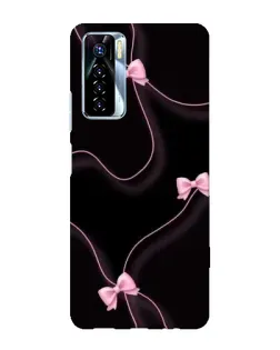 Чехол для TECNO Camon 17 Pro с картинкой «Розовые ленты» Чехол для TECNO Camon 17 Pro с картинкой «Розовые ленты»