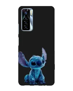 Чехол для TECNO Camon 17 Pro с картинкой «Стич на черном» Чехол для TECNO Camon 17 Pro с картинкой «Стич на черном»