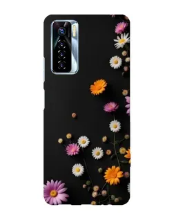 Чехол для TECNO Camon 17 Pro с картинкой «Цветочная композиция»