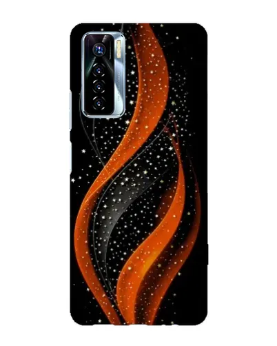Чохол для TECNO Camon 17 Pro з картинкою «Вогняна зоряна хвиля»