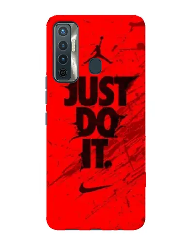 Чохол для TECNO Camon 17 з картинкою «Nike Just Do It» Чохол для TECNO Camon 17 з картинкою «Nike Just Do It»