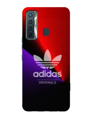 Чохол для TECNO Camon 17 з картинкою «Adidas Red Neon»