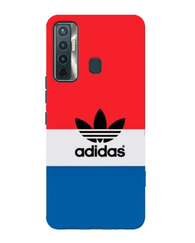 Чохол для TECNO Camon 17 з картинкою «Ретро блоки Adidas»