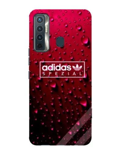 Чохол для TECNO Camon 17 з картинкою «Adidas Gold Marble»