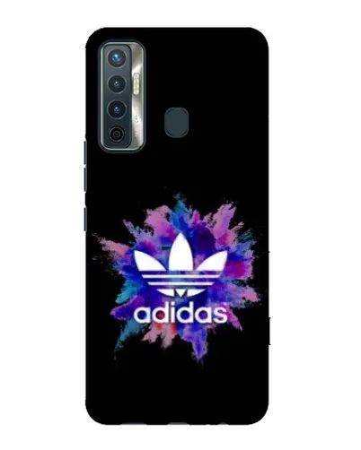 Чохол для TECNO Camon 17 з картинкою «Вибух фарб Adidas»