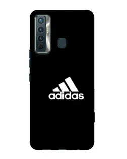 Чохол для TECNO Camon 17 з картинкою «Чорна класика Adidas»