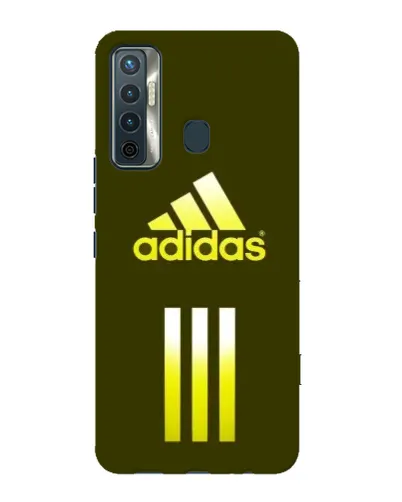 Чохол для TECNO Camon 17 з картинкою «Оливковий градієнт Adidas»