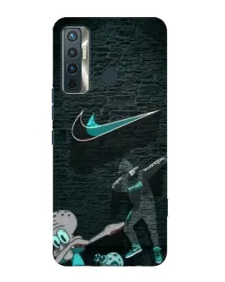 Чохол для TECNO Camon 17 з картинкою «Спортивний арт Nike»
