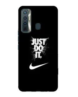 Чохол для TECNO Camon 17 з картинкою «Текстовий принт Nike»