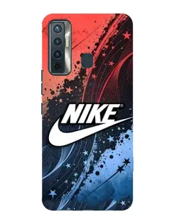 Чохол для TECNO Camon 17 з картинкою «Градієнтний принт Найк»