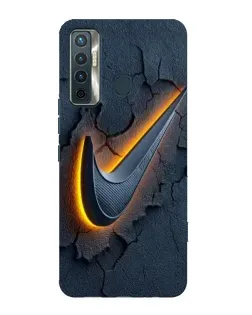 Чохол для TECNO Camon 17 з картинкою «Об'ємний логотип Найк»