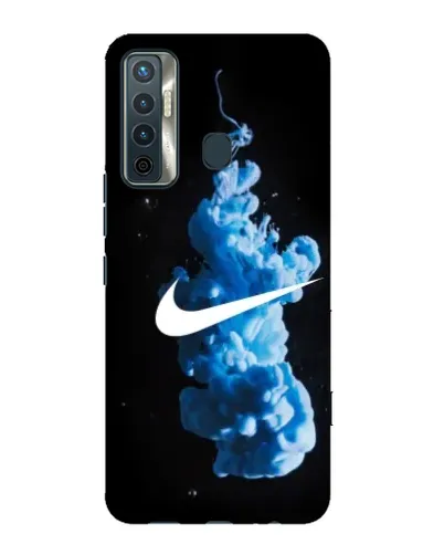 Чохол для TECNO Camon 17 з картинкою «Nike та синій дим» Чохол для TECNO Camon 17 з картинкою «Nike та синій дим»