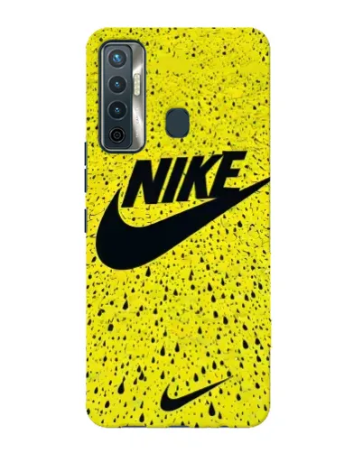 Чохол для TECNO Camon 17 з картинкою «Жовтий текстурний Nike» Чохол для TECNO Camon 17 з картинкою «Жовтий текстурний Nike»