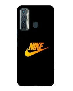Чохол для TECNO Camon 17 з картинкою «Золотий логотип Nike»