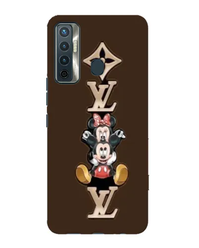 Чохол для TECNO Camon 17 з картинкою «LV та Міккі Маус» Чохол для TECNO Camon 17 з картинкою «LV та Міккі Маус»