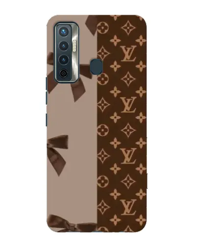 Чохол для TECNO Camon 17 з картинкою «Louis Vuitton — банти» Чохол для TECNO Camon 17 з картинкою «Louis Vuitton — банти»